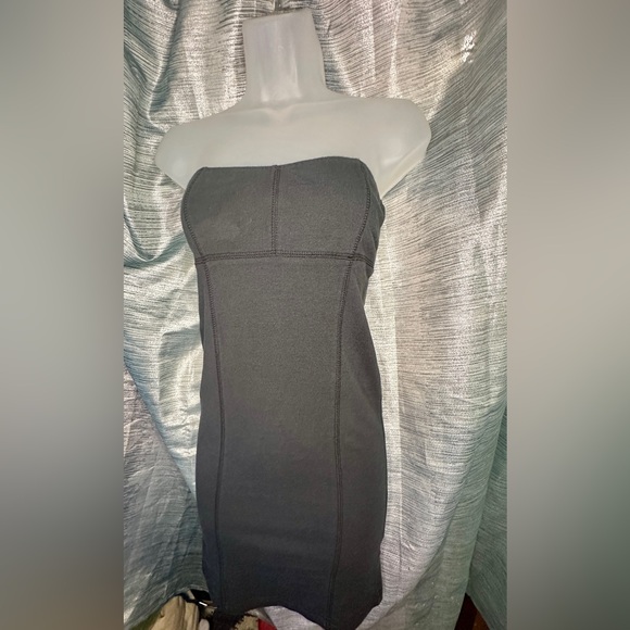 Ocean Drive Black Stretch Strapless Tube Top Mini Dress ~ Small - Picture 2 of 7